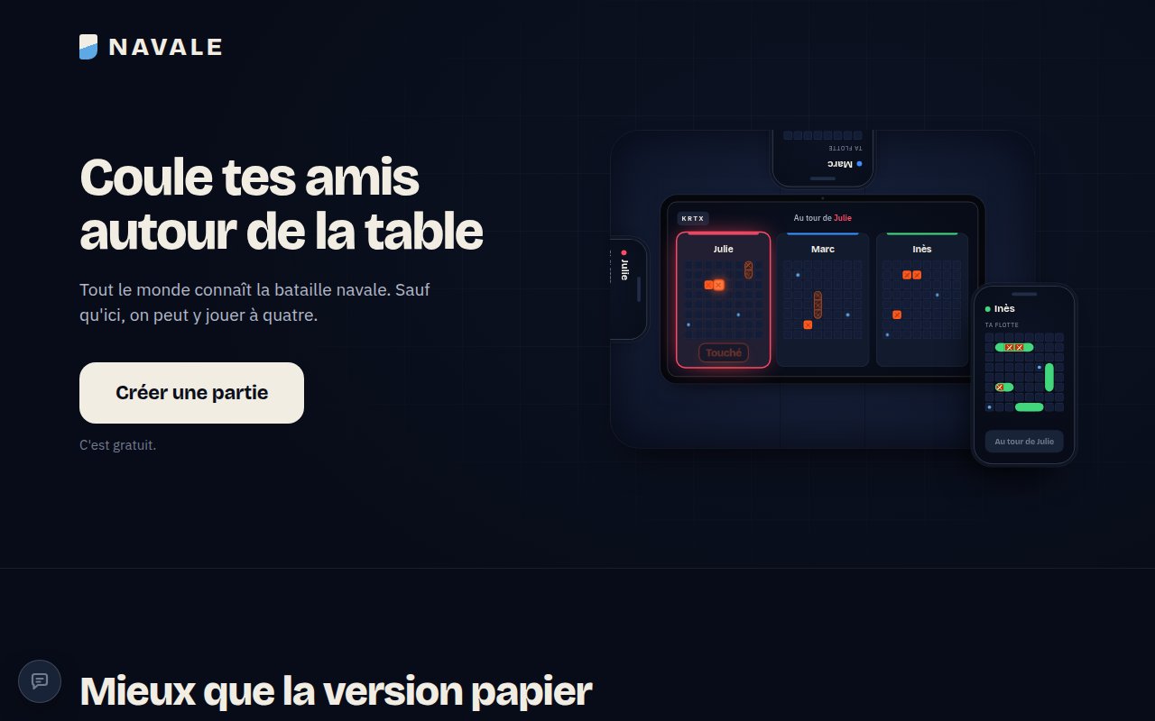 Aperçu du projet Navale